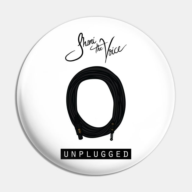 Jhoni The Voice "Unplugged" Graphic Tee Pin by jhonithevoice