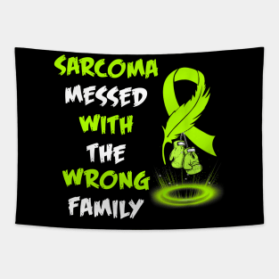 Sarcoma Cancer Awareness Yellow Ribbon Family Support Tapestry