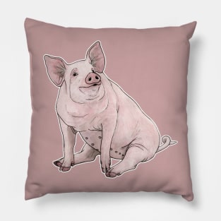 Pink pig Pillow