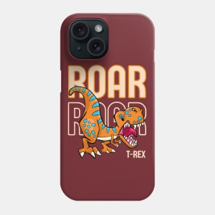 Roar Roar Dinosaur - T-Rex roaring Phone Case