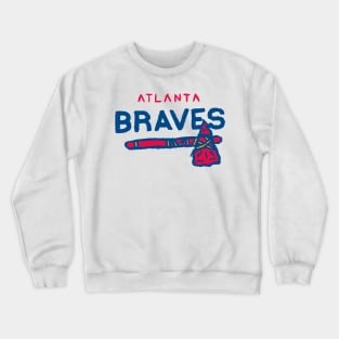 Shirtzi Vintage Atlanta Brave Crewneck Sweatshirt / T-Shirt, Retro Atlanta Baseball Shirt, Braves Est 1871 Sweatshirt, Vintage Braves Shirt