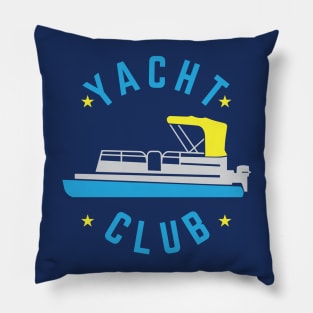 Yacht Club Pontoon Boats Lovers Gift Pillow