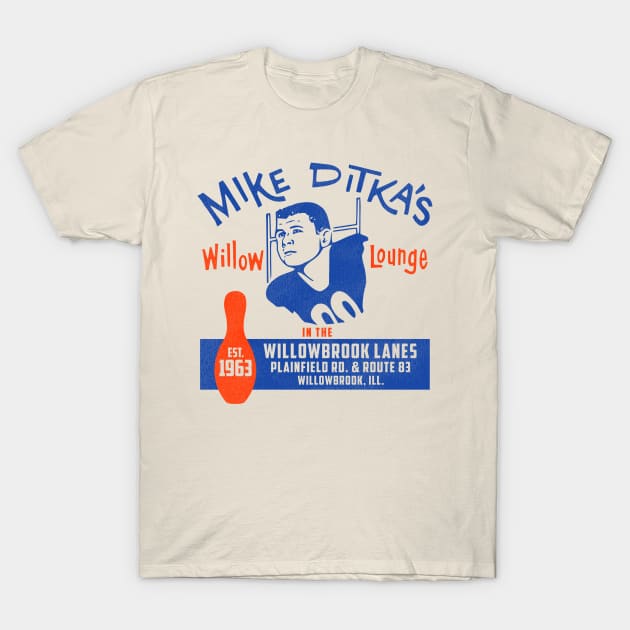 Mike Ditka's Willow Lounge & Bowling - Chicago Bears - T-Shirt