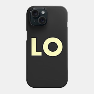 LO cream Phone Case