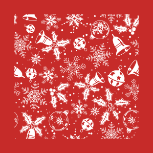 christmas background T-Shirt