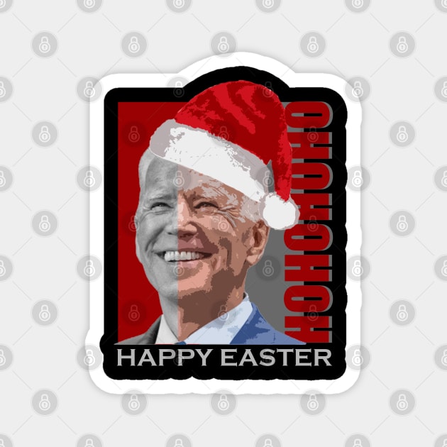 biden christmas - hohoho Magnet by olivia parizeau