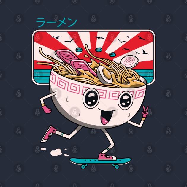 Tokyo Ramen by Vincent Trinidad Art