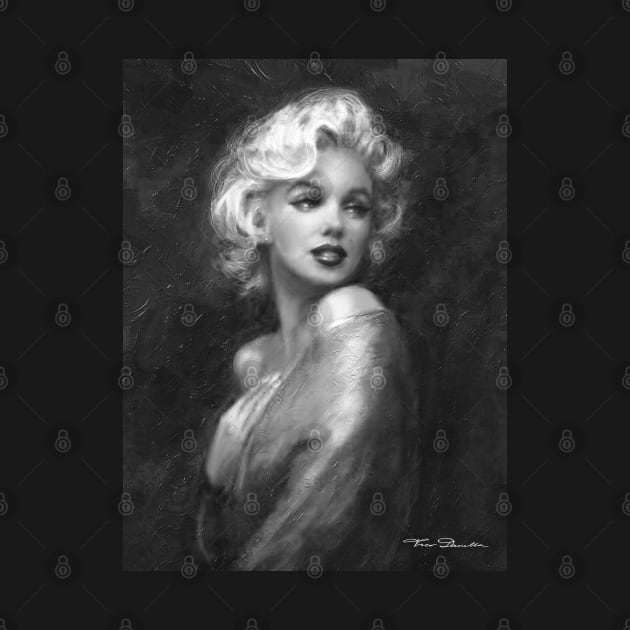 Theo's Marilyn WW black-white by Theo Danella