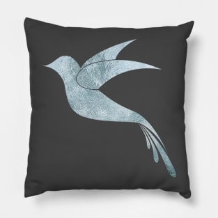 Blue Bird Pillow