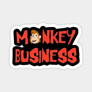 Monkey Business Magnet