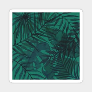 Tropical Leaves Magnet