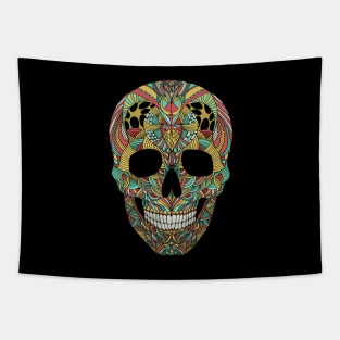 Ornate skull Tapestry