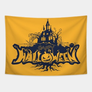 Happy Halloween Tapestry