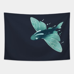 Flying fish Tapestry