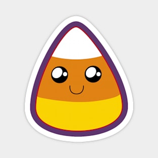 Another Cute Happy Candy Corn (Purple) Magnet