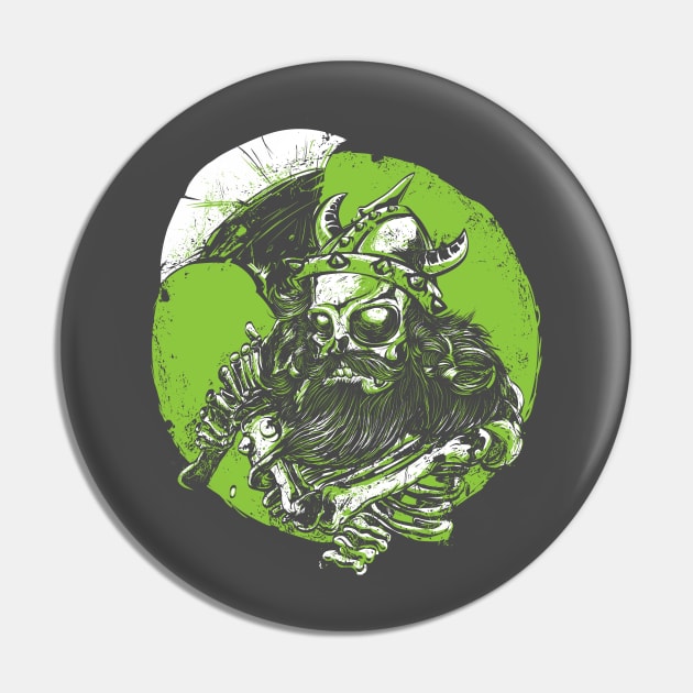 Viking Warrior Pin by Mako Design 