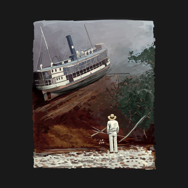 Fitzcarraldo Illustration by burrotees