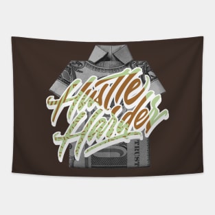 Hustle Harder Honeydew Tapestry