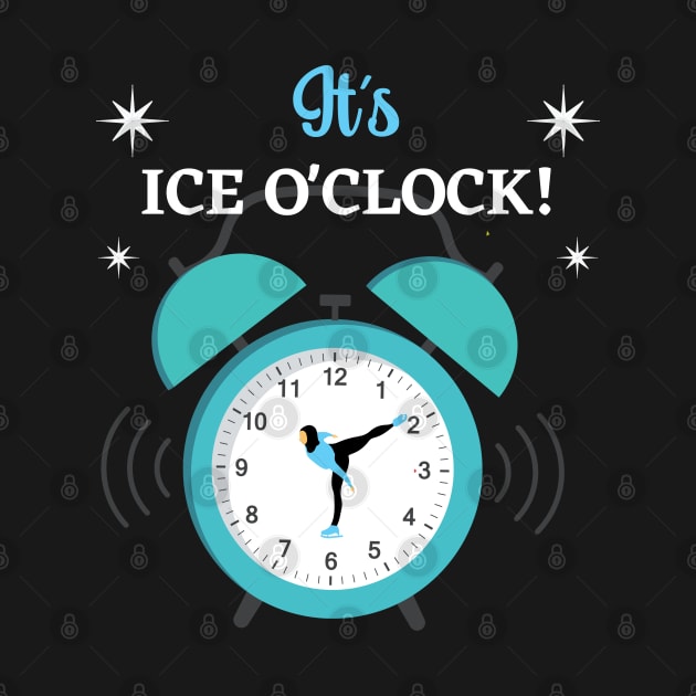 It's Ice O'clock - Time for Ice Skating by Sivan's Designs