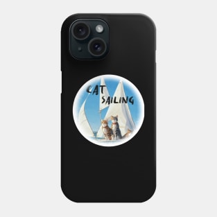 Cat Sailing Phone Case