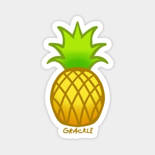 Bright Pineapple Magnet