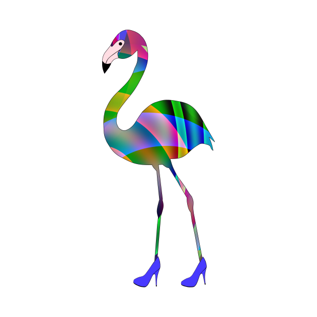 Chic Flamingo by SartorisArt1