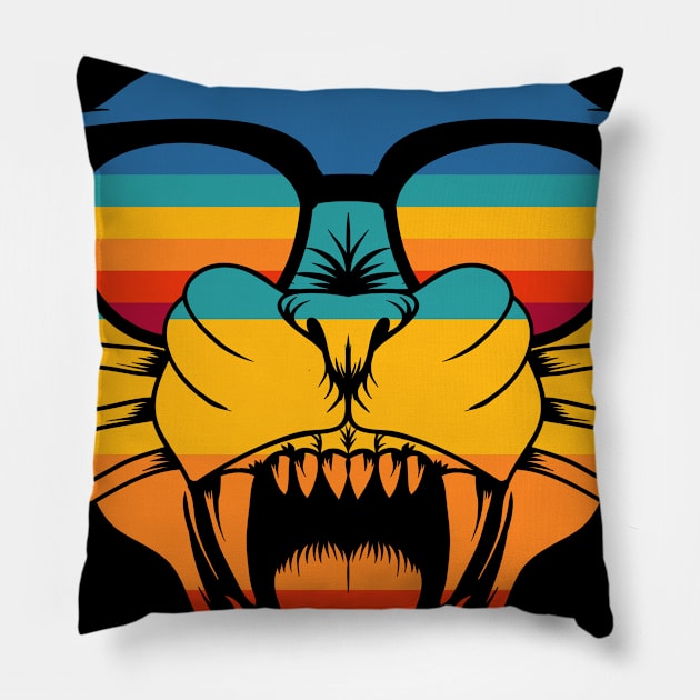 Big Cats Pillow by sufian