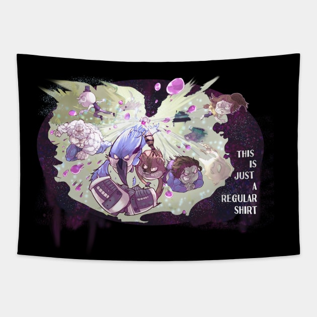 This is Just a Regular Shirt Tapestry by BahamutAxiom