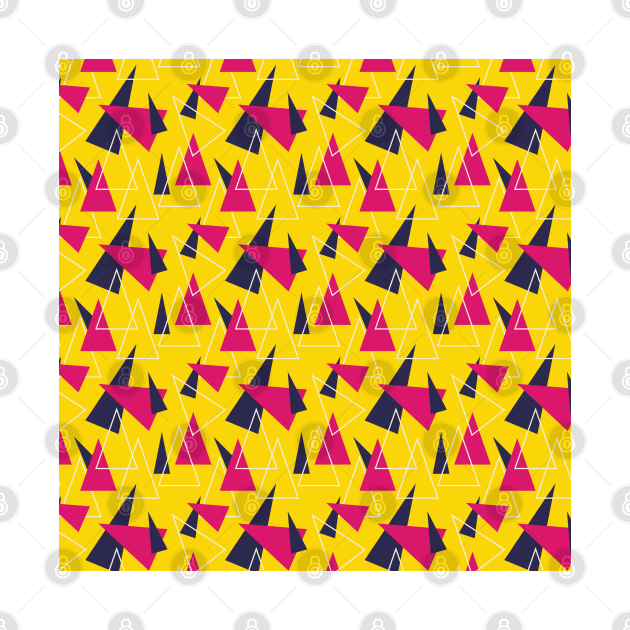 Triangle Seamless Pattern 015#002 by jeeneecraftz