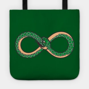 Green Ouroboros Tote