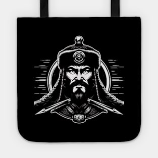 Temüjin's Legacy: Genghis Khan Graphic Art Tote