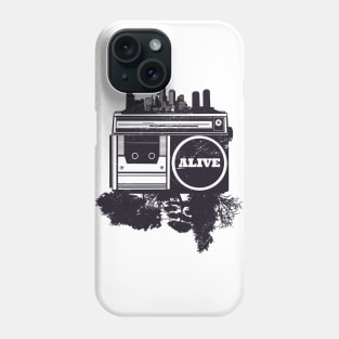 Cool hip hop city skyline Phone Case