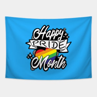 HAPPY PRIDE MONTH Tapestry