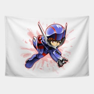 Asplenia Studios SD/chibi Priss (visor up) Tapestry