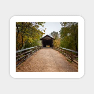 Humpback Covered Bridge Virginia Magnet