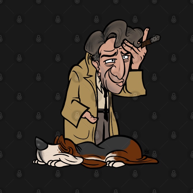 Columbo and his dog by UzzyWorks