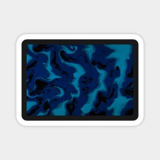 Beautiful Abstract Colors Magnet