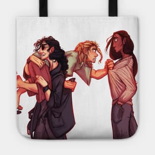 Sloan and her... evil henchmen? Tote