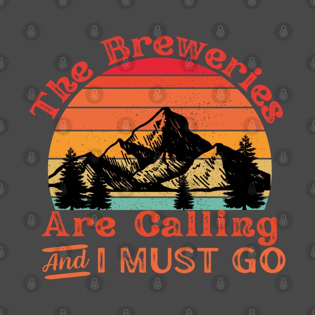 The Breweries Are Calling by LylaLace Studio