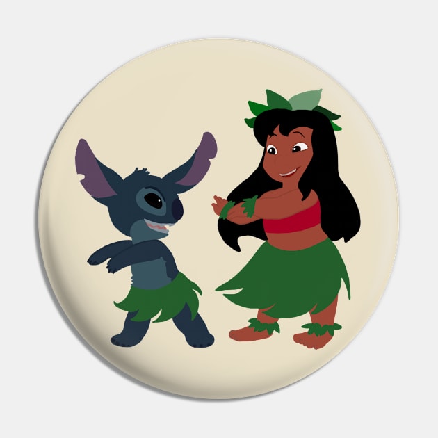 Lilo and Stitch Pin by Tullola studios