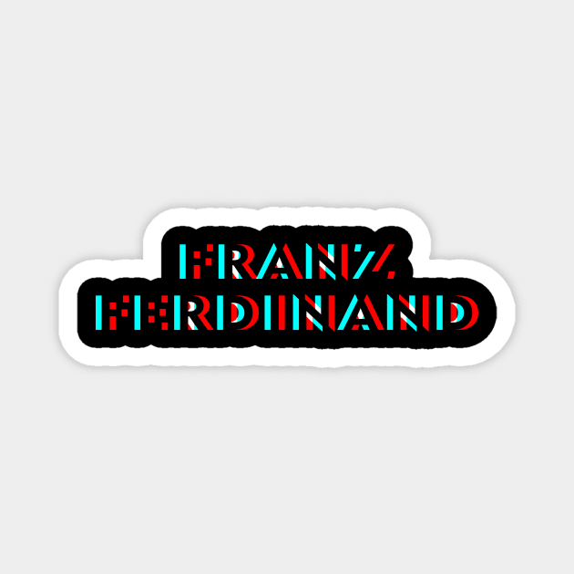 Franz Ferdinand - Horizon Glitch Magnet by BELLASOUND