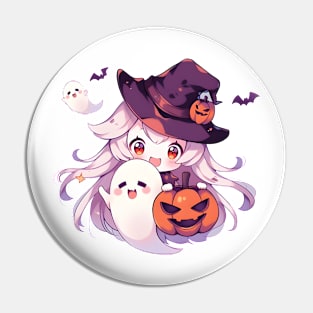 Spooktacular Halloween Party Pin