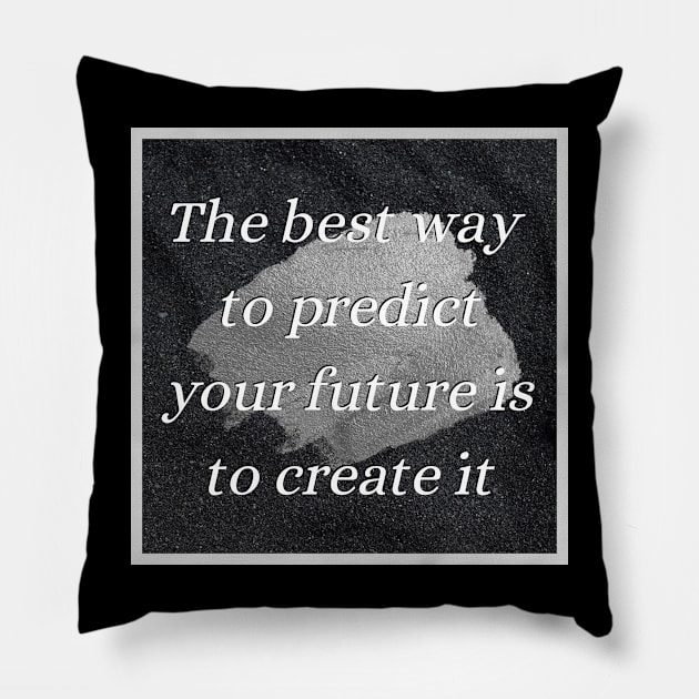 PREDICT THE FUTURE Pillow by WORDS MEAN POWER