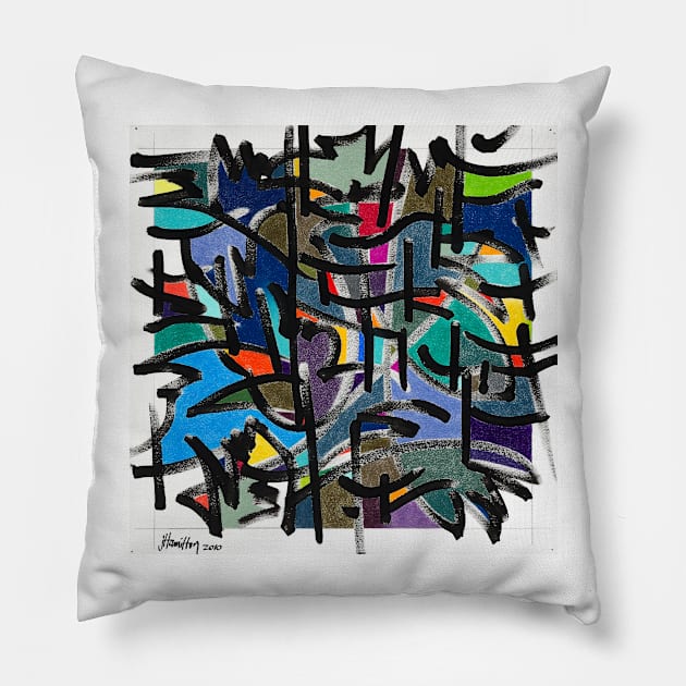 Progressivo Pillow by JHamilton