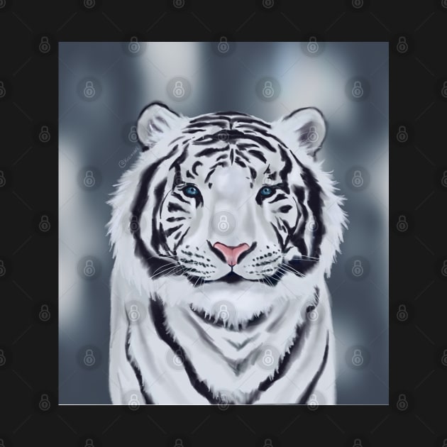 White tiger by kozinoart