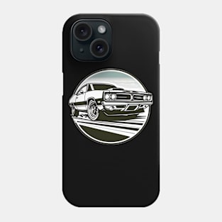 Classic American Muscle: Revving Through Time Phone Case