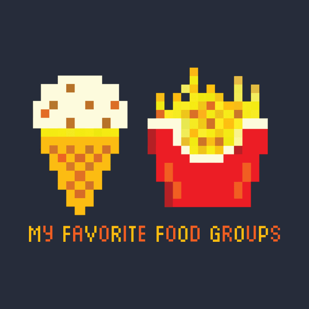 My Favorite Food Groups by RussellTateDotCom