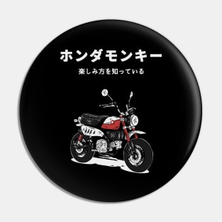 Japanese Honda Monkey Dark edition Pin