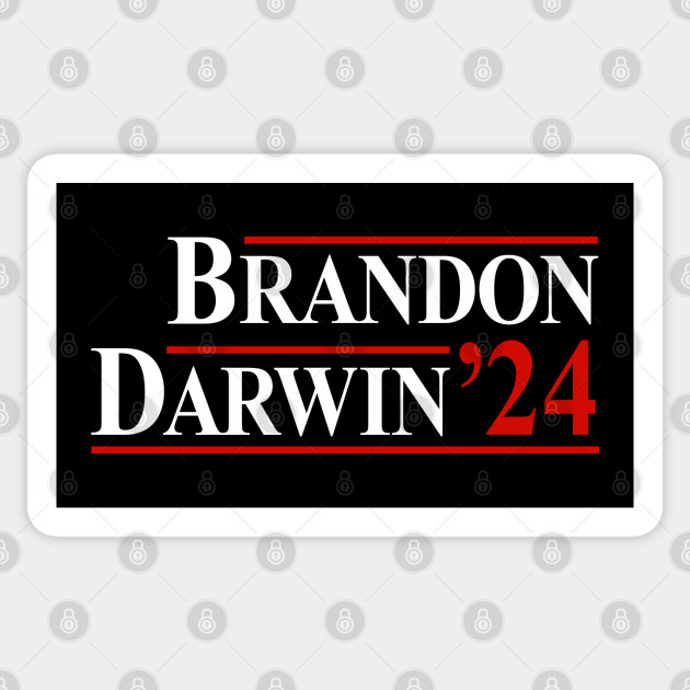 Brandon Darwin 24 - Political - Sticker