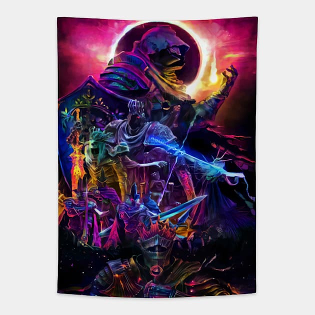 Lords Of Ashes Tapestry by Christian94